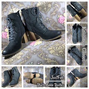 Black Booties Size 6